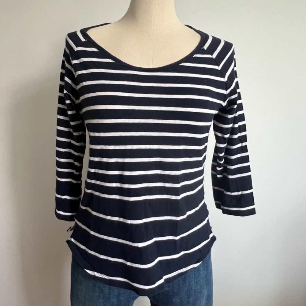 Tommy Hilfiger - Blue and White Stripped Shirt